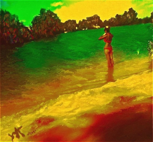 "Red Sand", 2013, YUriy Ku Drop