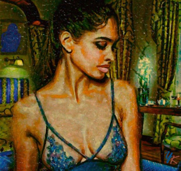 "Painted To Myself", 2014-2015, Yuriy Ku Drop