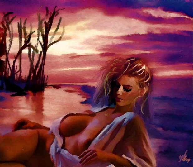 "Apparition Of Marilyn", 2013-2015, Yuriy Ku Drop