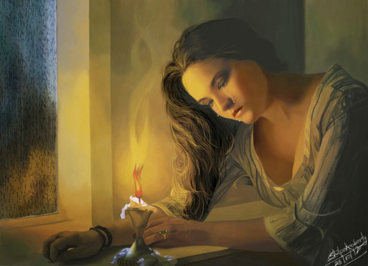 the_sad_woman_by_shilpachakraborty-d6p11fu