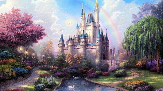 Fairytale-Castle-Cartoon-Wallpaper-Picture