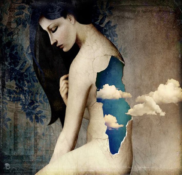 christian-schloe-woman-egg-crack-clouds